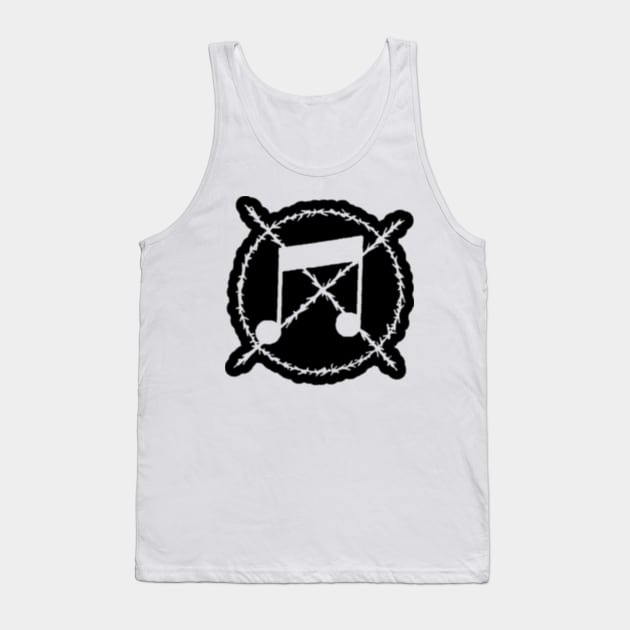 ANTI - MUSIC Tank Top by Drugrats
